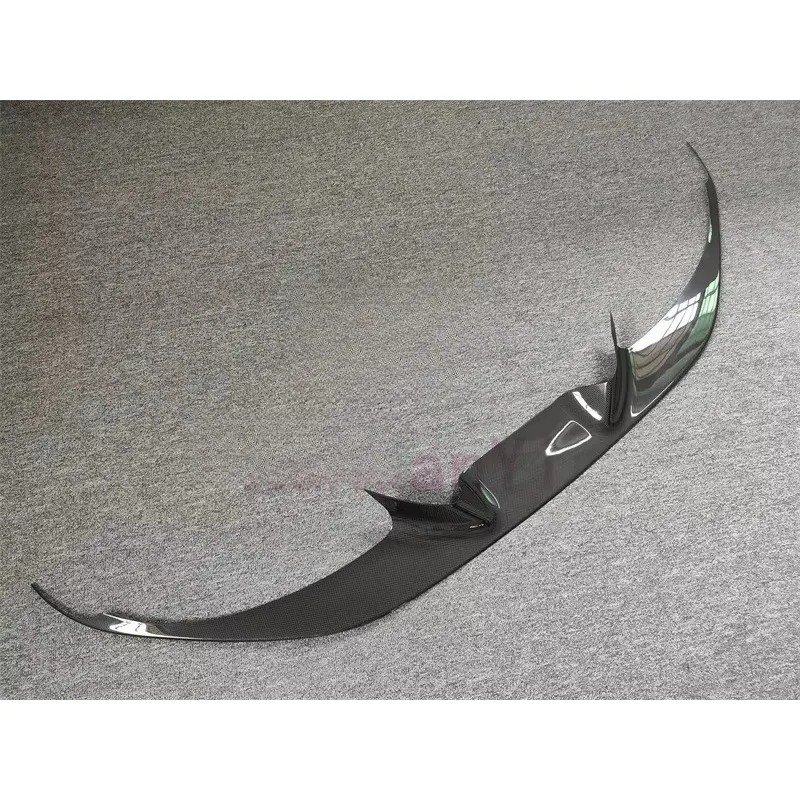 Factory Direct Sales of Dry Carbon Fiber N Style Front Bumper Middle Lip for  F8 Tributo Spider Body Kit Rear Diffuser Sp
